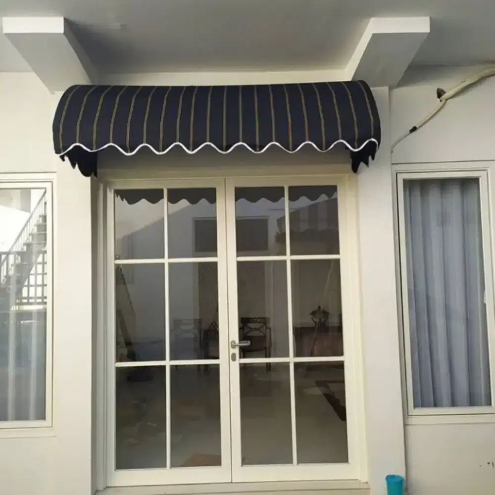 Kanopi kain awning waterproof minimalis