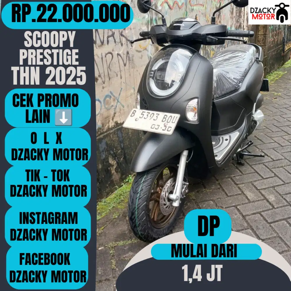SCOOPY PRESTIGE 2025 SECOND LIKE NEW