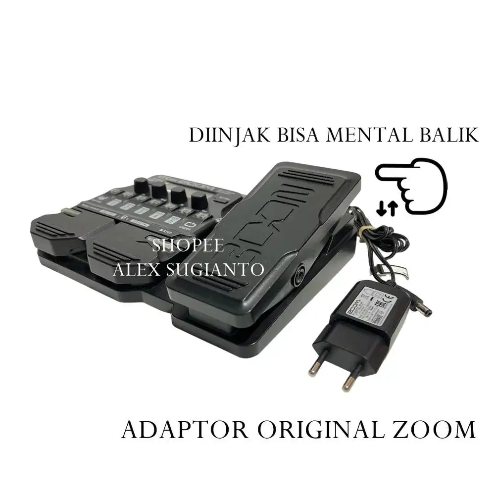 [BEKAS] ZOOM G1XFOUR MODE PEGAS PEDAL DI INJAK MENTAL BALIK G1X FOUR