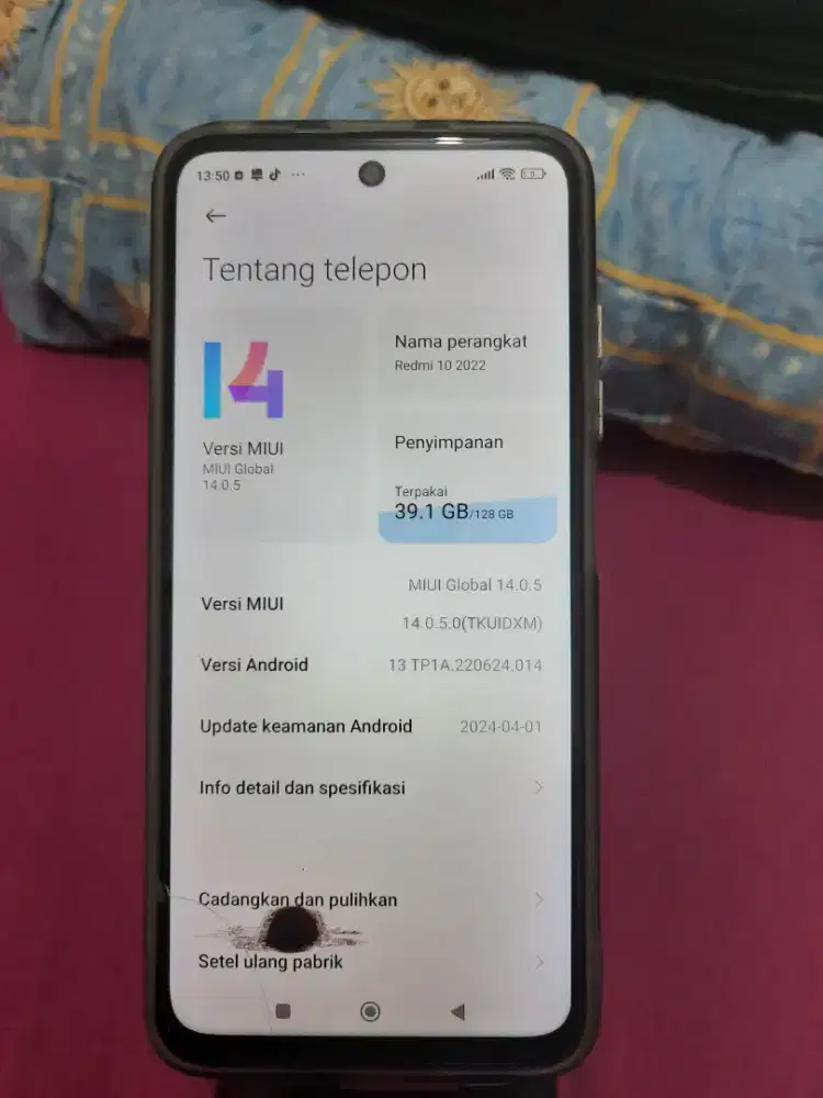 HP Xiomi Redmi 10 2022