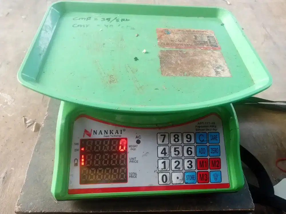 Timbangan digital 40kg