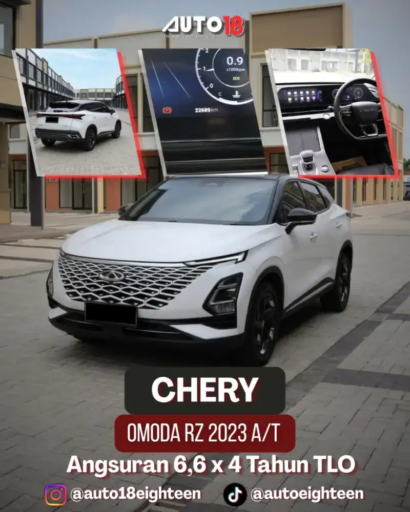 Chery Omoda 5  RZ LUX KM 22 RB 2023  Bensin