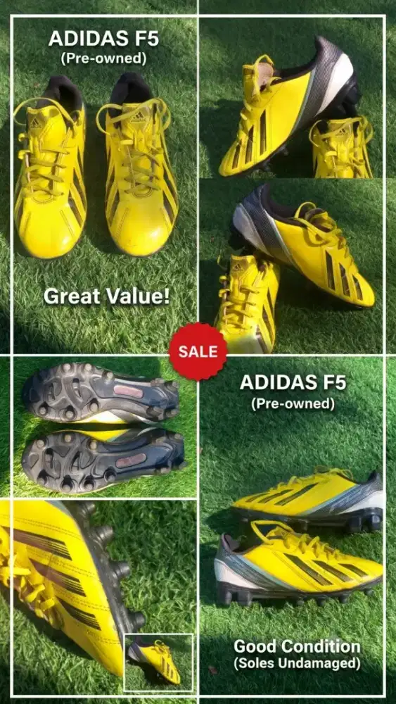 Sepatu sepak bola adidas F50 dan ortuseight x darbotz