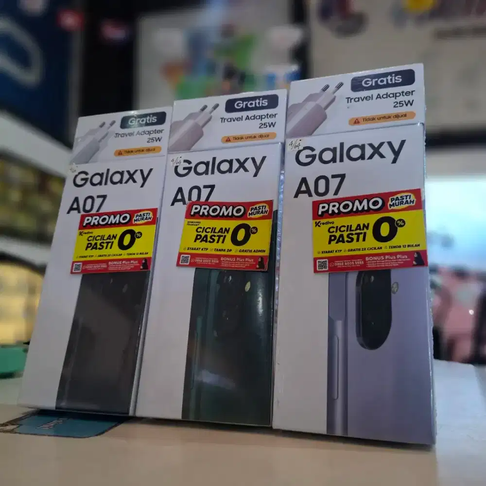 SAMSUNG A07 4+4/64 HARGA TERMURAH