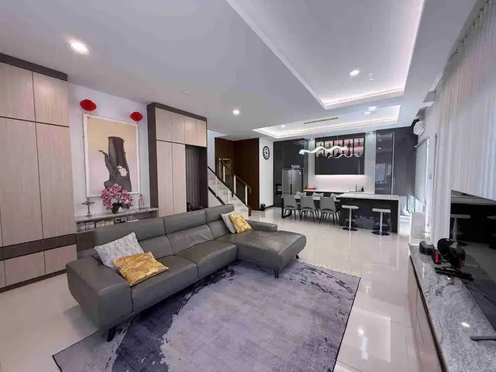 Rumah Furnished Interior Cakep Cluster New Menteng Gading Serpong