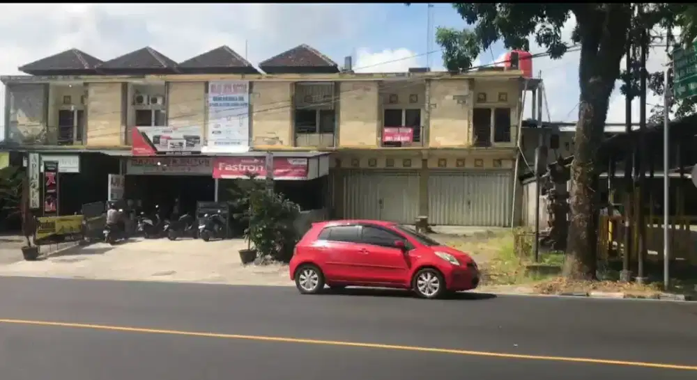 Ruko 2lantai +tanah 449m2 pinggir jalan Ir.soekarno Tabanan , SHM IMB