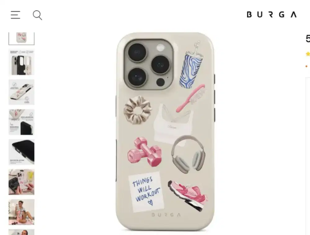 CASING BURGA IPHONE 16 PRO MAX