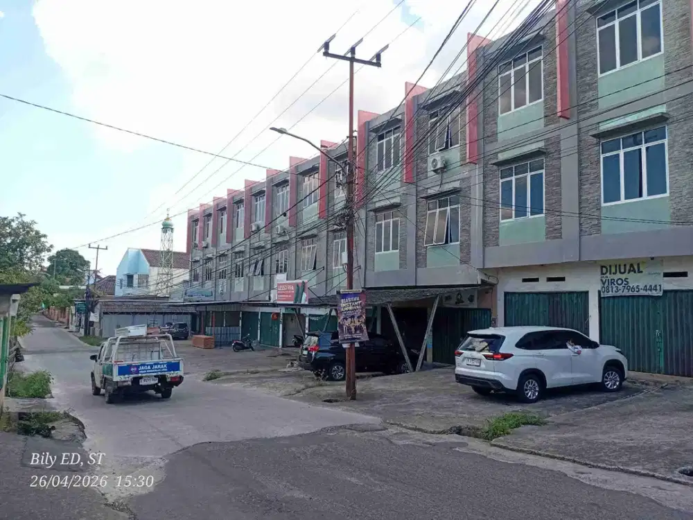 7 Ruko Zurbi Bustam angkatan 66 murah palembang