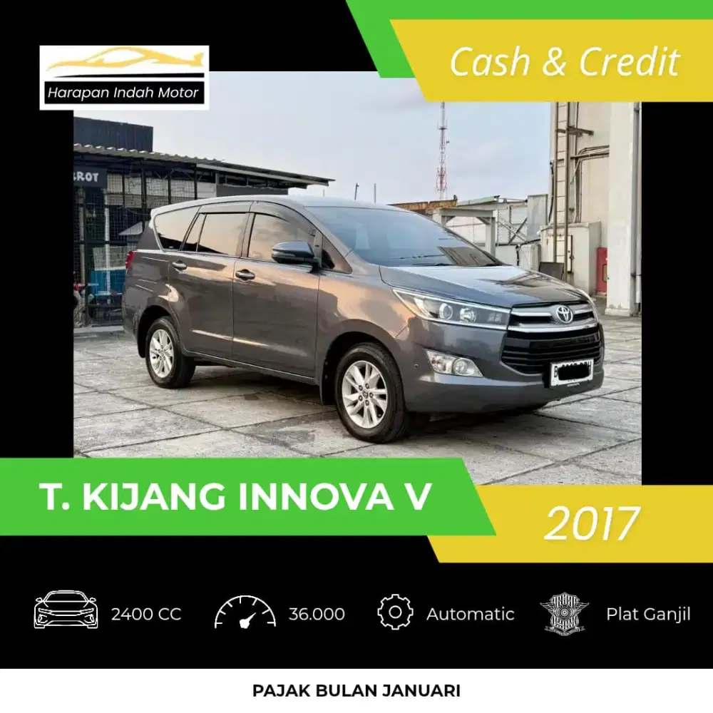 Toyota Kijang Innova V Diesel Matic 2017 Low KM 36RB Antik
