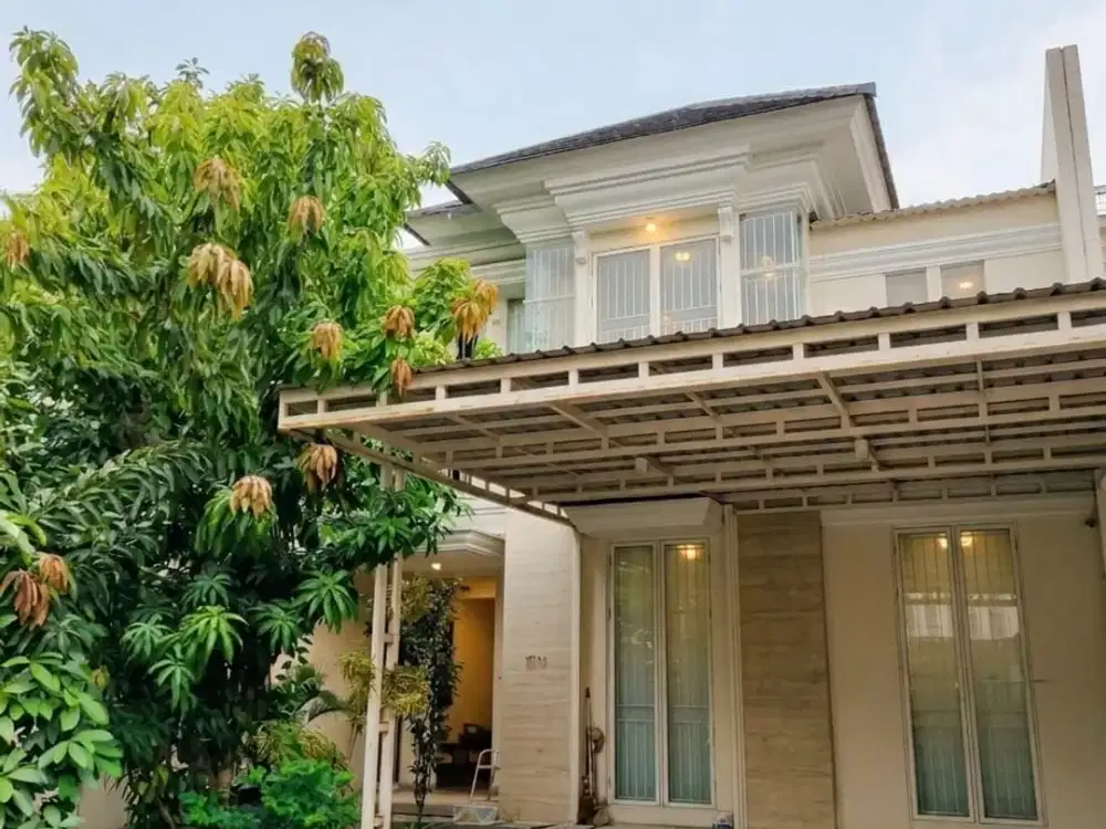 Dijual Rumah 2 Lantai Siap Huni di Pakuwon Indah The Mansion, Dekat PTC, Kampus UNESA Surabaya Barat