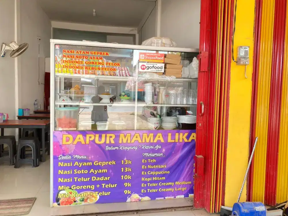 Jual Etalase Warung Makan