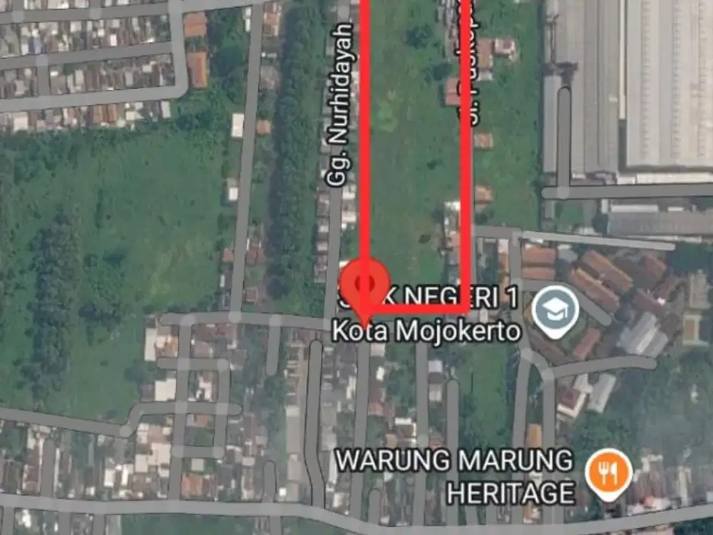 DIJUAL LAHAN – KEDUNGSARI, KOTA MOJOKERTO