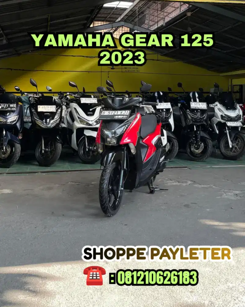 YAMAHA GEAR 125 2023 MULUS