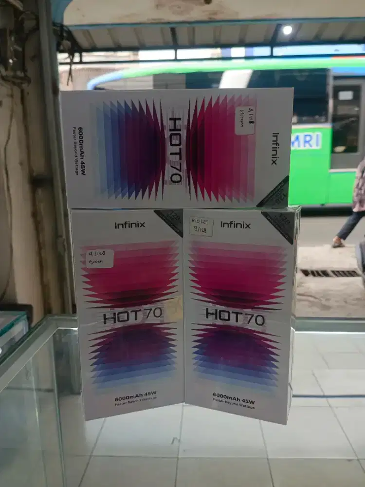 Infinix hot70 segelbox resmi ori