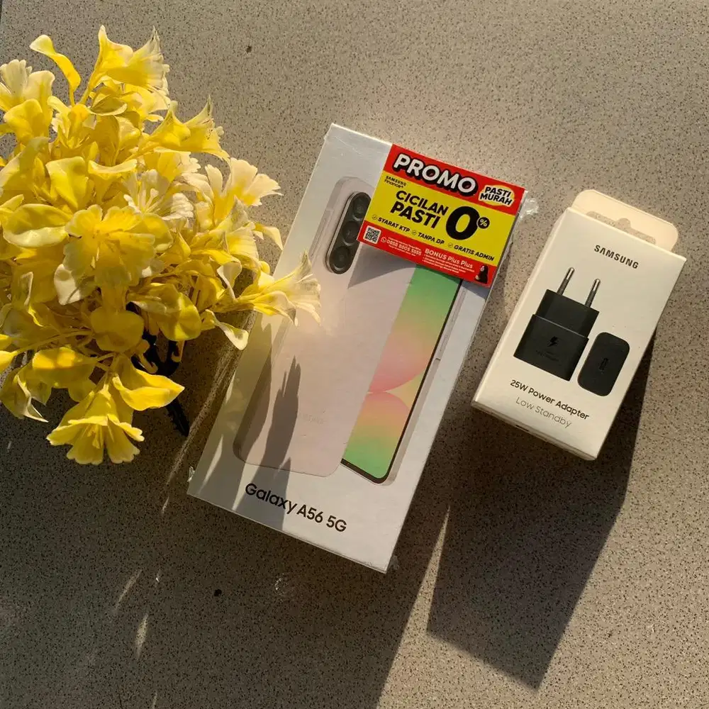 Samsung A56 8/128GB Free Adaptor Bisa Cicilan Kredit