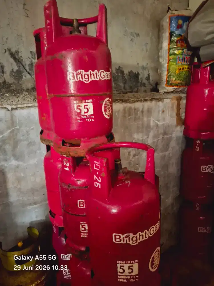 Tabung Gas 5,5 Kg ( Kosong ).
