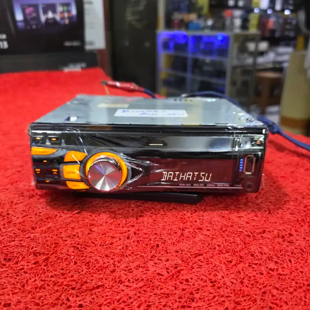 Head Unit Single Din JVC KD-R426D USB  sudah dipasang Bluetooth
