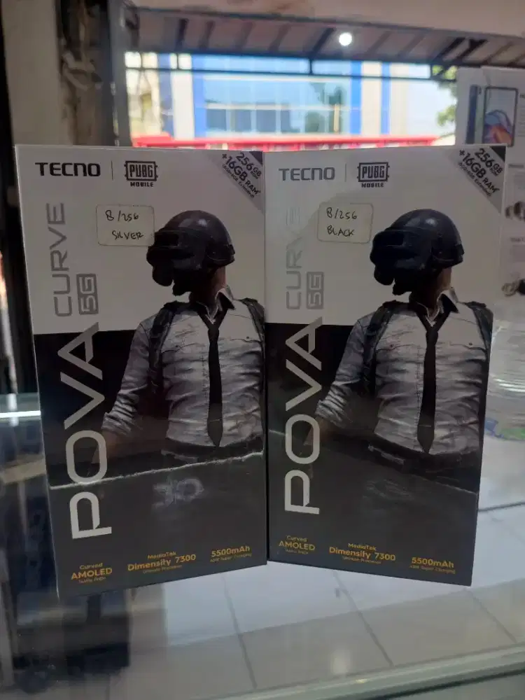 Tecno pova curve 5G 8/256 segelbox resmi
