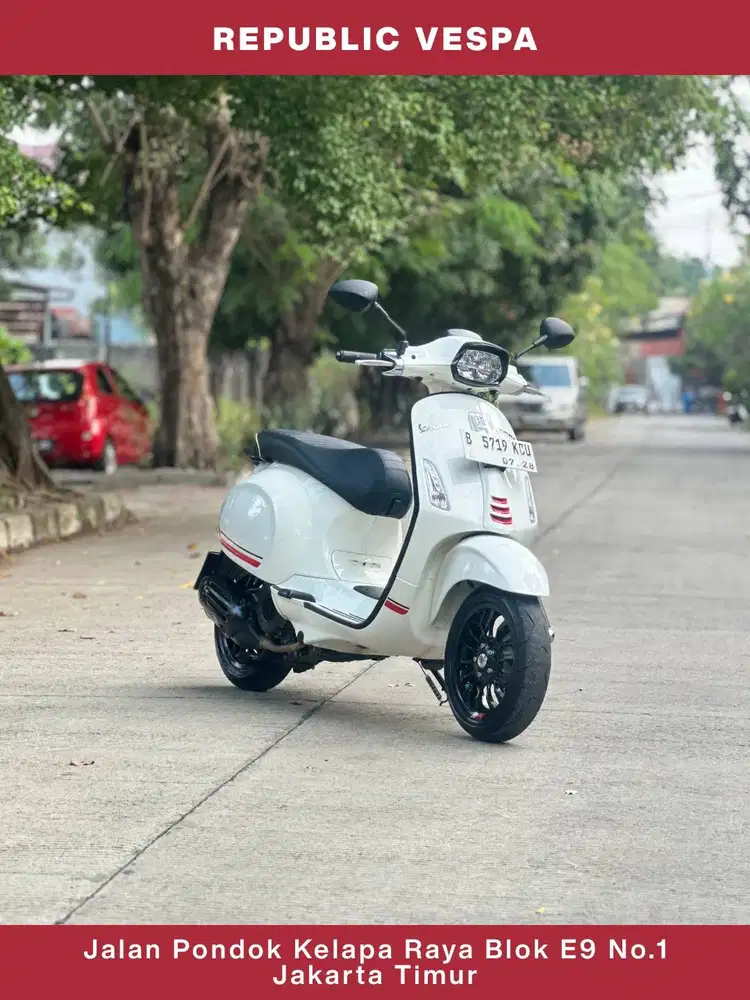TERMURAH PIAGGIO VESPA SPRINT S150 IGET FACELIFT THN 2023 WHITE