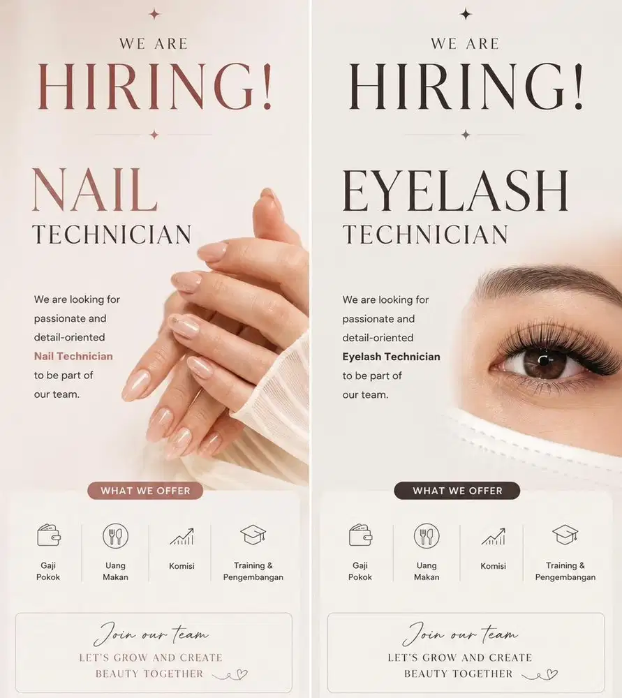 LOKER NAILIST DAN EYELASH