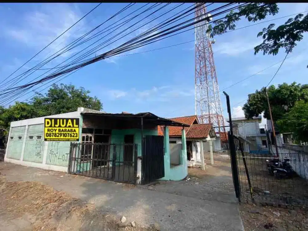 Rumah pinggir jalan Gebang cocok untuk gudang