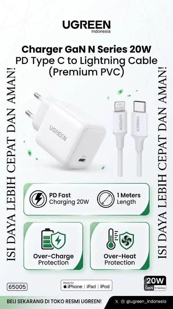 charger c to l ugreen