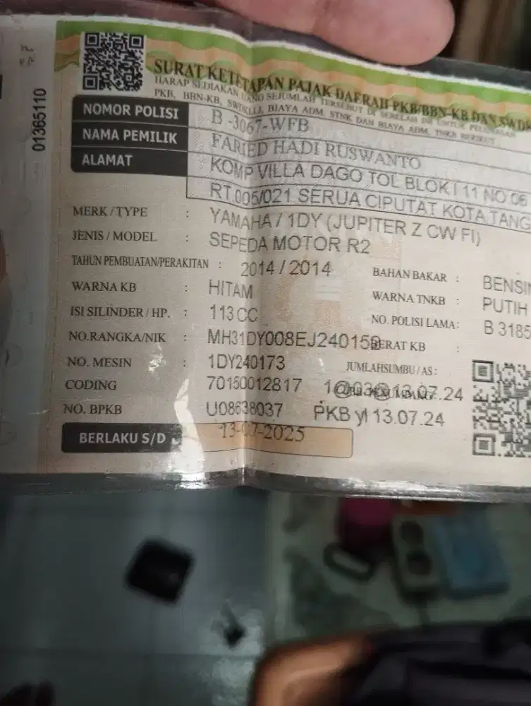 Jupiter z1 jual rugi