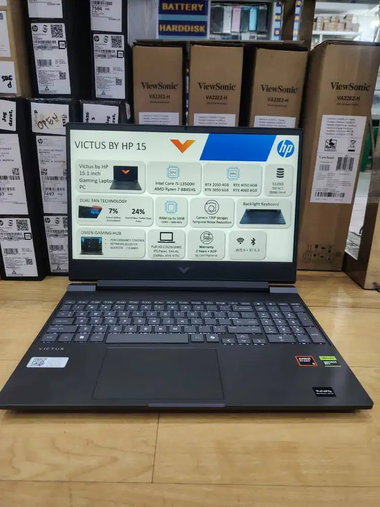 HP Victus Gaming 15 FB3150AX Ryzen 5 240 16GB SSD 512GB 15.6′′ RTX5050