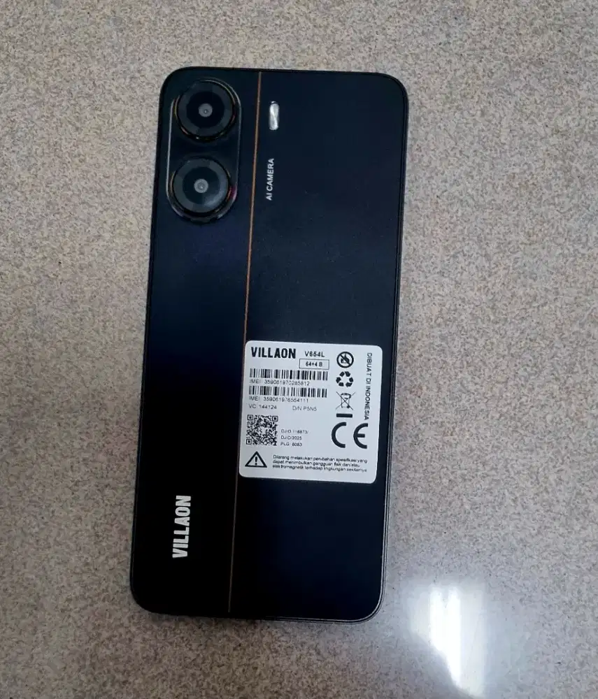 Dijual Hp Keluarga dari infinix Hp VILLAON V50S Ram 8 GB/64 GB Fulset