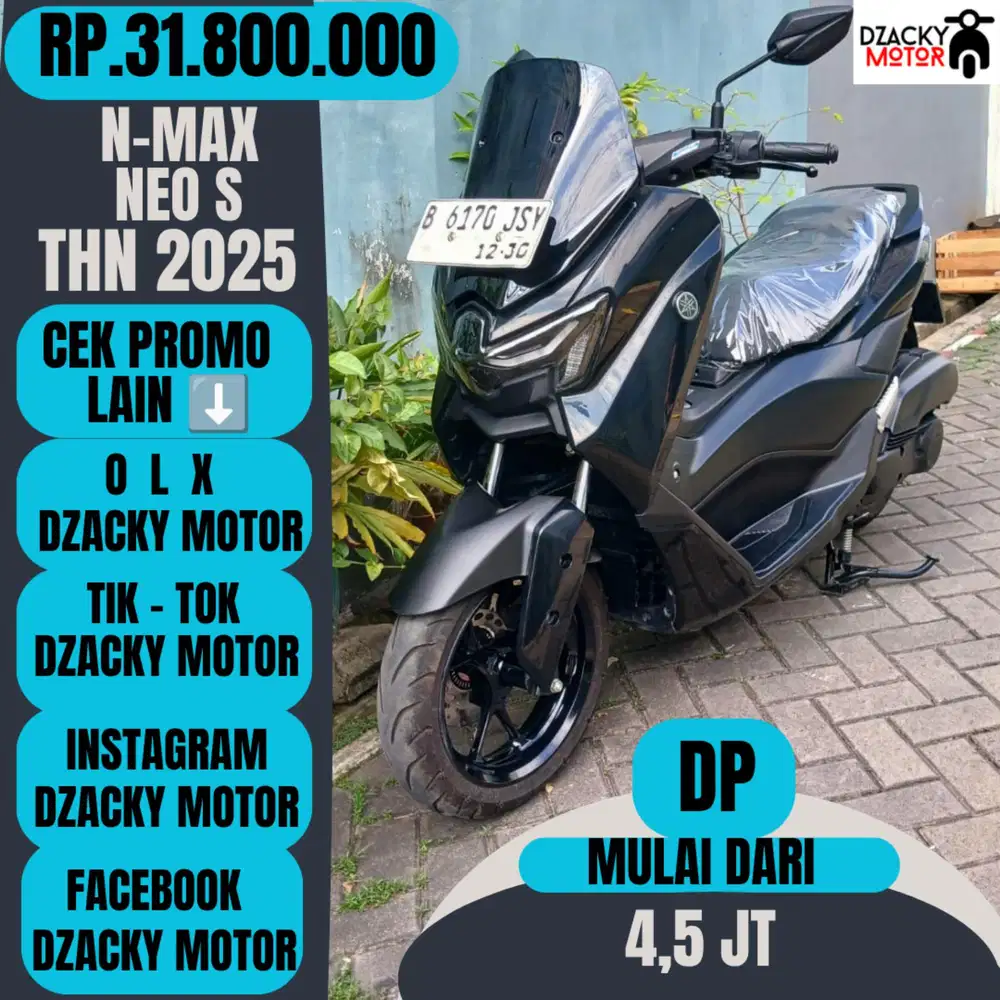 NMAX NEO S 2025 SECOND LIKE NEW