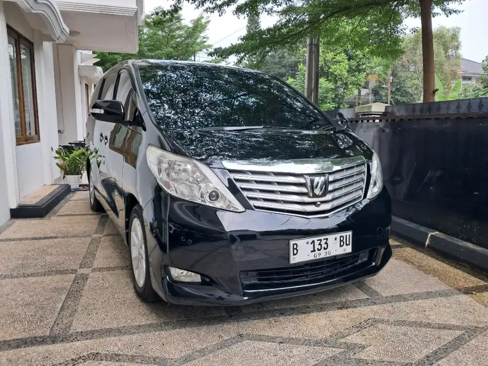Alphard S premium sound tahun 2010