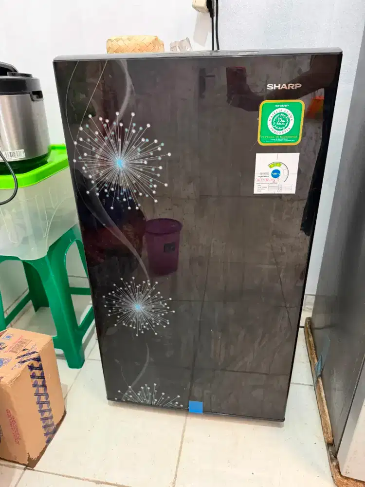 Kulkas Sharp Shine Magneglass