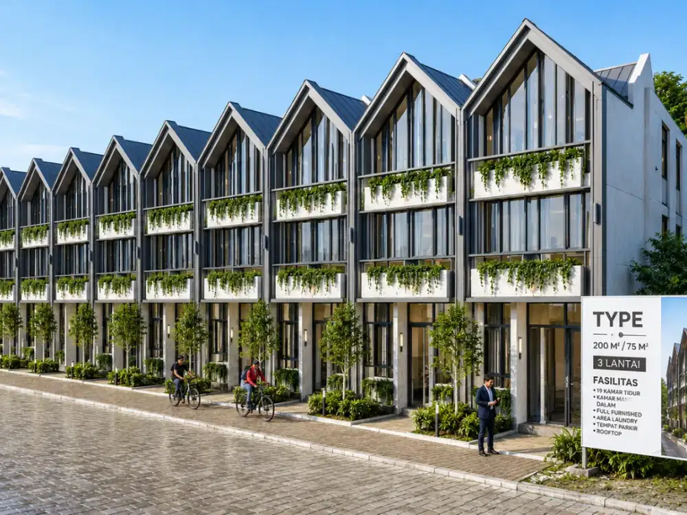 Dijual Rumah Kost Kota Malang 10 Kamar + Furnish dekat kampus UMM