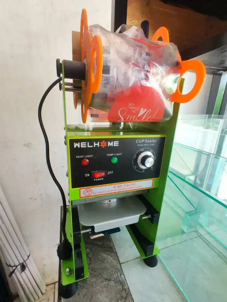 Dijual Cup sealer welhome besar bisa untuk gelas uk 24 Oz