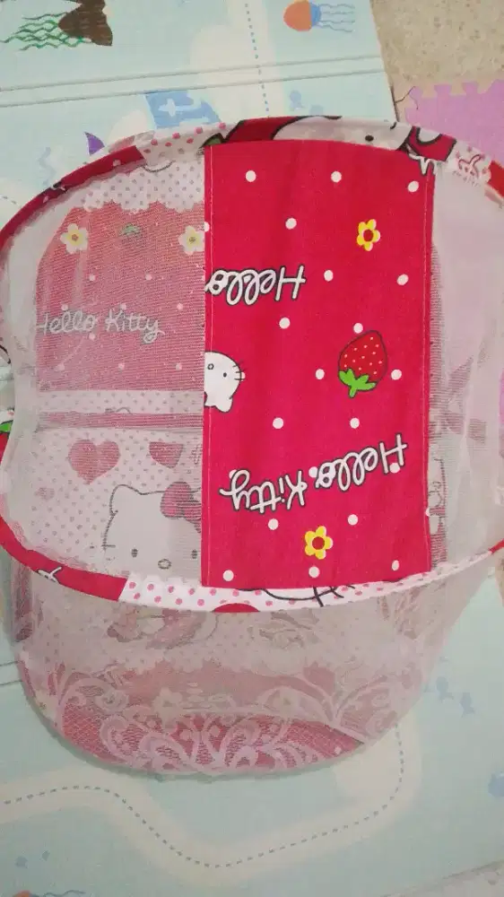 Kasur bayi kelambu