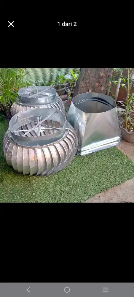Cyclone ventilator second