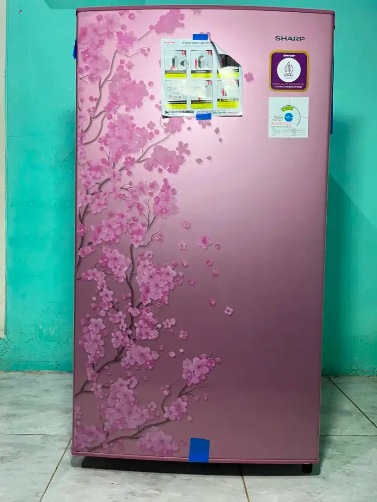 JUAL KULKAS SHARP 1 PINTU 100% BARU...