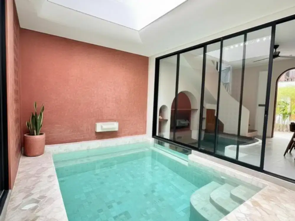 Modern Mediterranean Tropical Villa In Canggu Sempol Pererenan