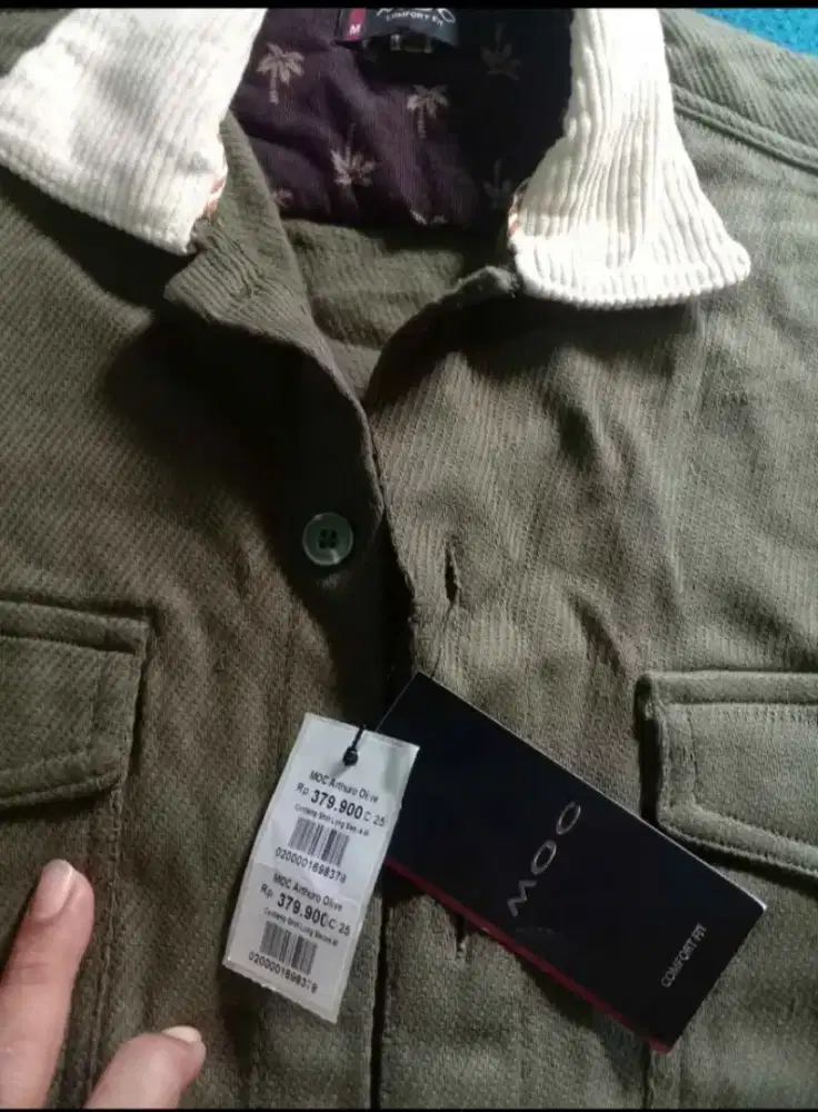 KEMEJA LENGAN PANJANG MOC UK M