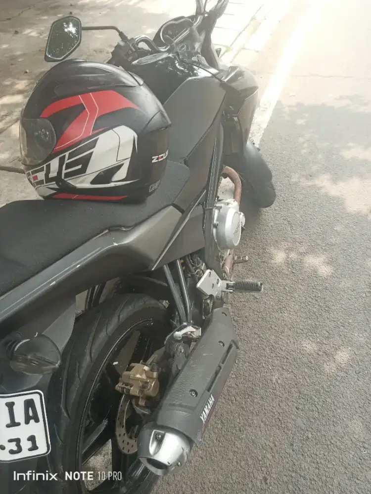 Vixion 2013 gold titanium