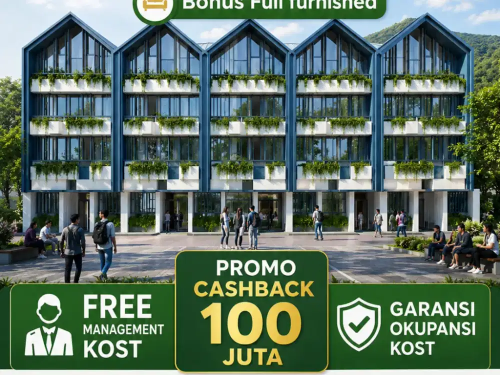 Promo Rukost Kota Malang 1M an Full Furnished