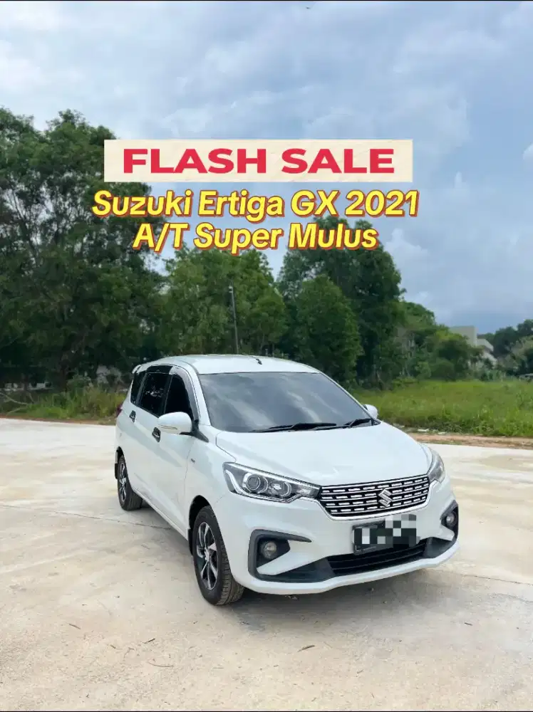 DIJUAL Suzuki Ertiga GX 2021 Matic Kondisi Super Mulus Siap Pakai