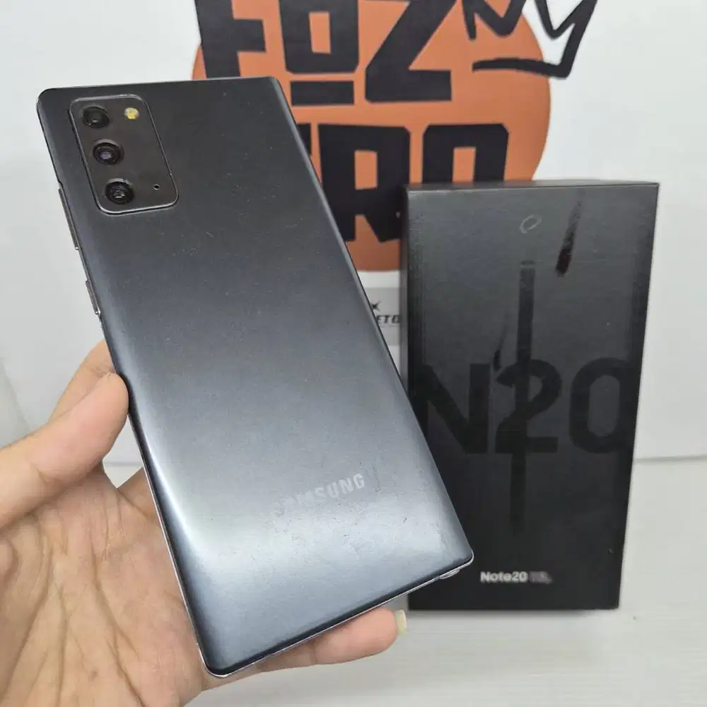 Samsung Note 20 8/256GB Fullset NO MINUS MURAH NO MINUS