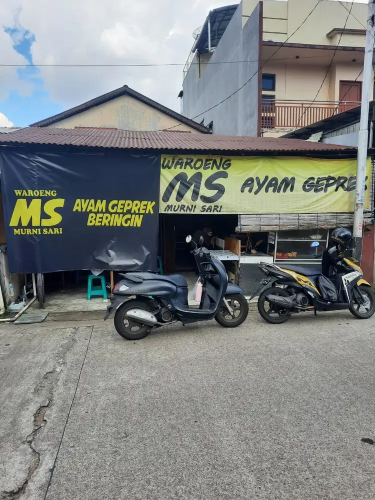 jual cepat rumah usaha pinggir jalan beringin