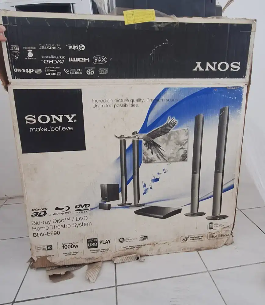 Sony BDV E690 Blu ray