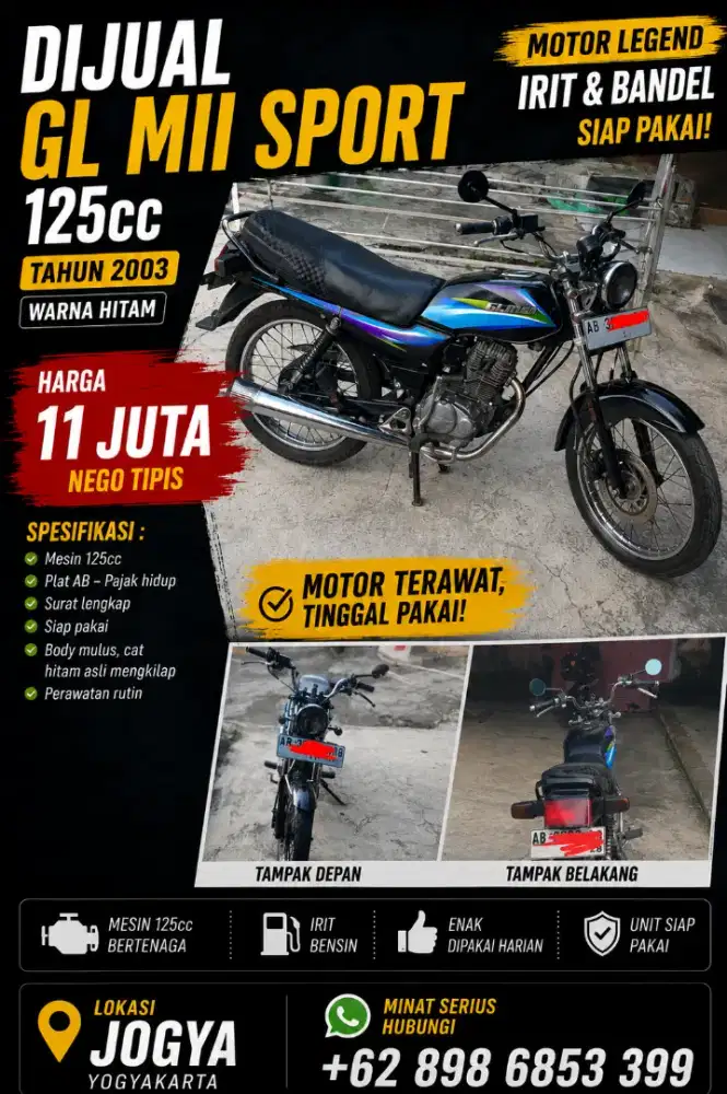 Jual GL MII SPORT th 2003