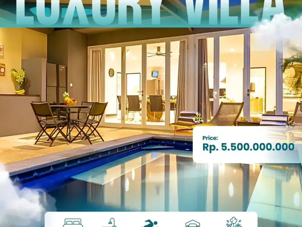 DIJUAL VILLA LOKASI DI KAWASAN STRATEGIS KEROBOKAN KELOD BADUNG BALI