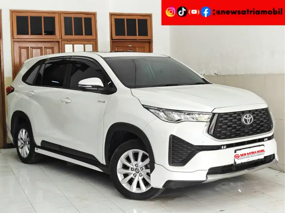 Km9rb Innova Zenix Hybrid 2025 V Modellista HV Automatic AT Putih 2024