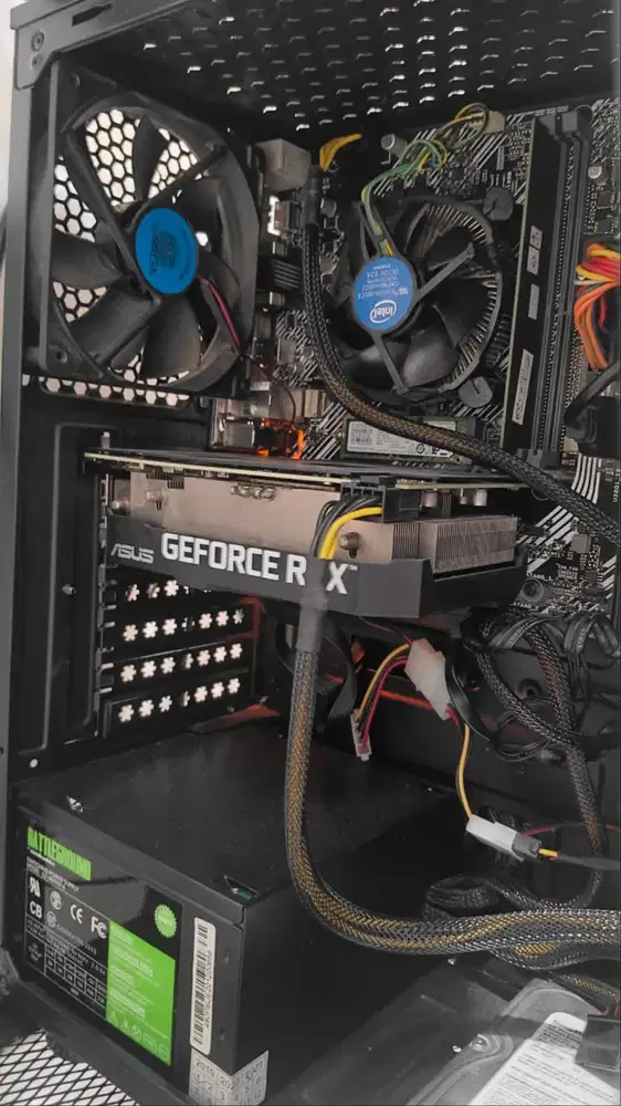 PC KOMPUTER RAKITAN GAMING VGA RTX 3050 RAM 16GB