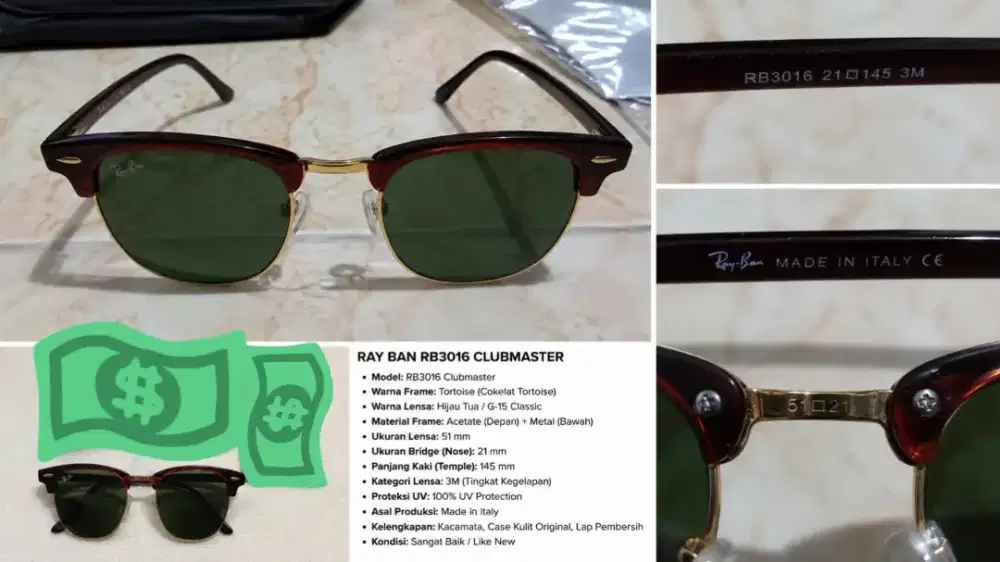 Kacamata Ray Ban